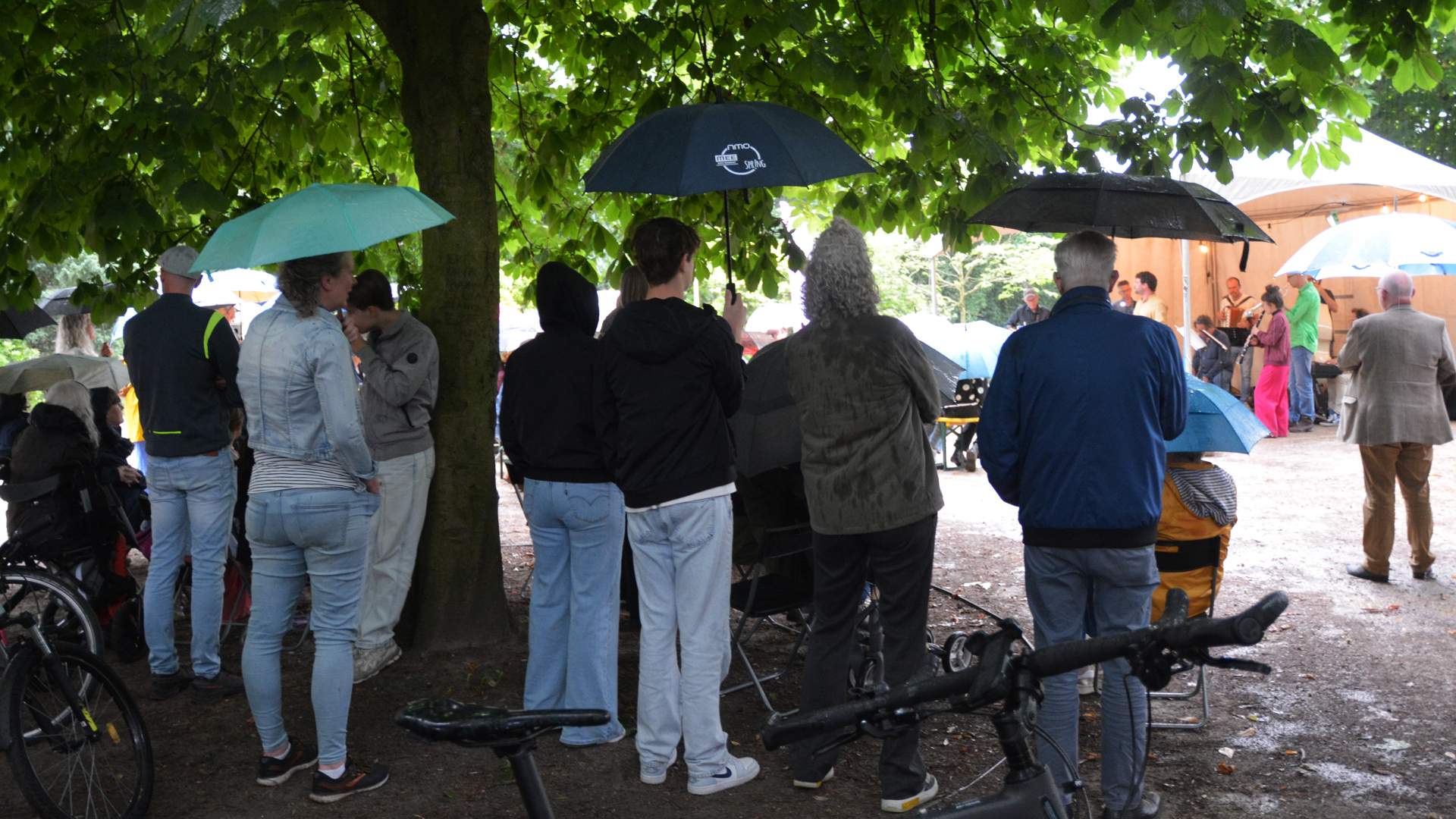 Wilhelminapark versiert het weekend